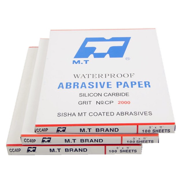 MT wet and dry sanding paper sheets CC40P MT wet and dry sanding paper sheets CC40P